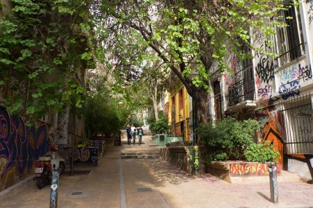 Quartier Exarcheia, Athènes