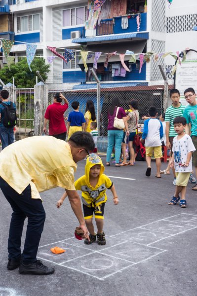 Jeux de rue à Penang