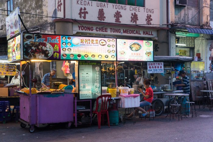 Street food à Penang