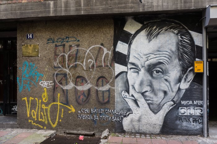 Graffiti à Belgrade