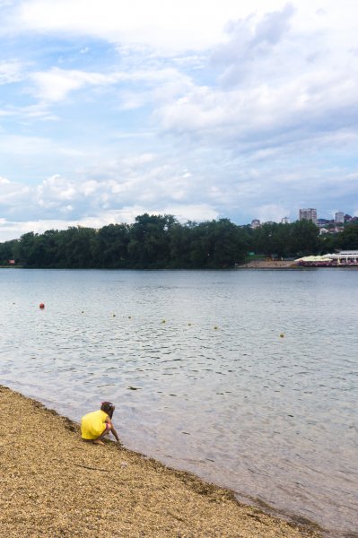 Plage d'Ada Cingalija, Belgrade