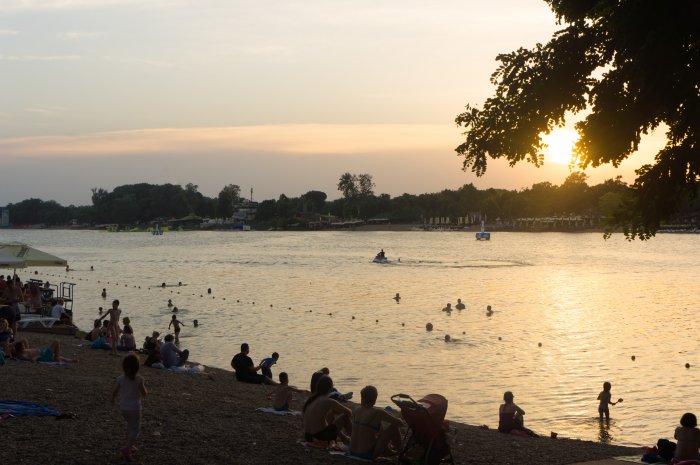 Plage d'Ada Cingalija, Belgrade