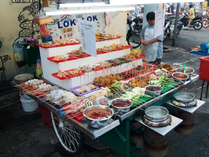 Street food à Penang