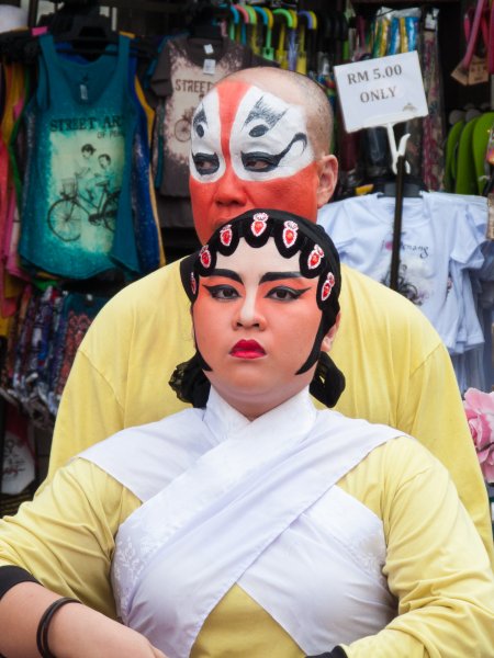 Costume traditionnel chinois à Penang