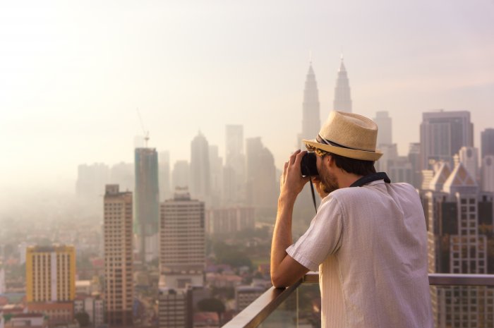 Kuala Lumpur vue d'en haut, Malaisie