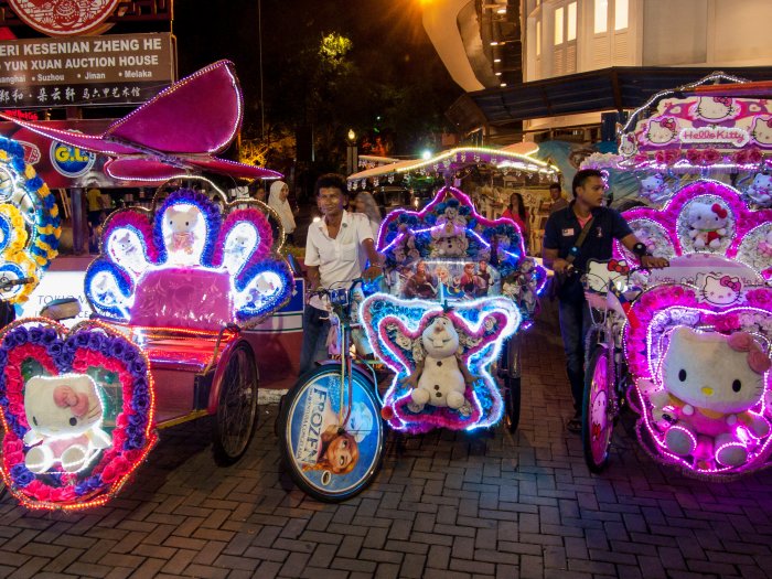 Trishaw, Melaka