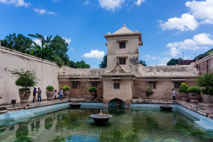 Water palace, Yogyakarta, Indonésie