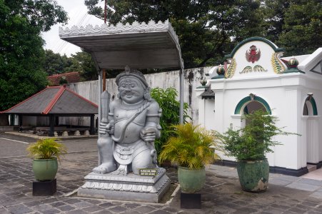 Entrée du Kraton, Yogyakarta, Indonésie