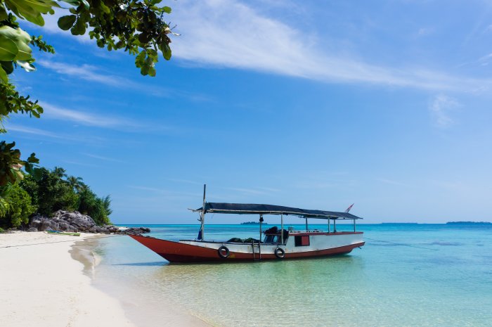 Plage à Karimunjawa, Indonésie