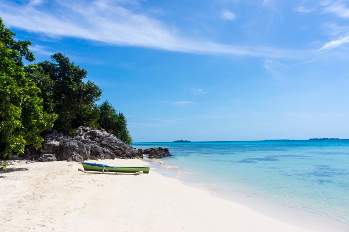 Plage à Karimunjawa, Indonésie