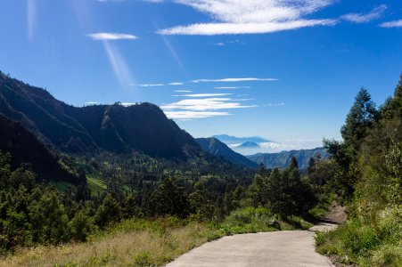 Randonnée près du mont Bromo, Indonésie