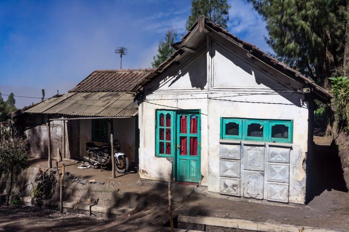 Village près du Mont Bromo, Indonésie