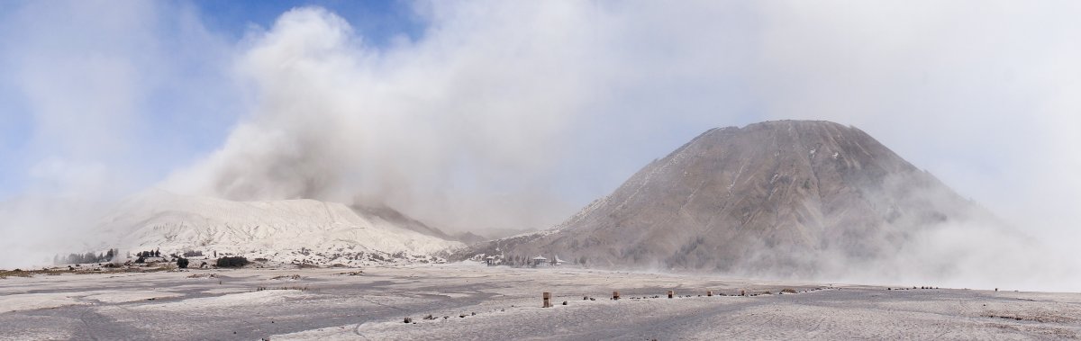 Mont Bromo en activité, Indonésie