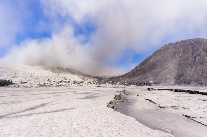 Mont Bromo en activité, Indonésie