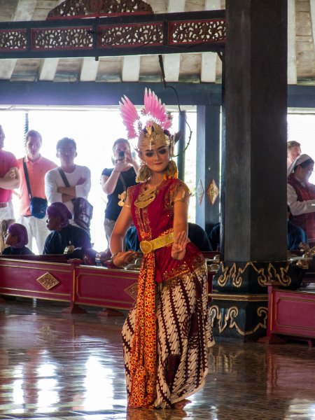 Danseuse, Kraton, Yogyakarta, Indonésie