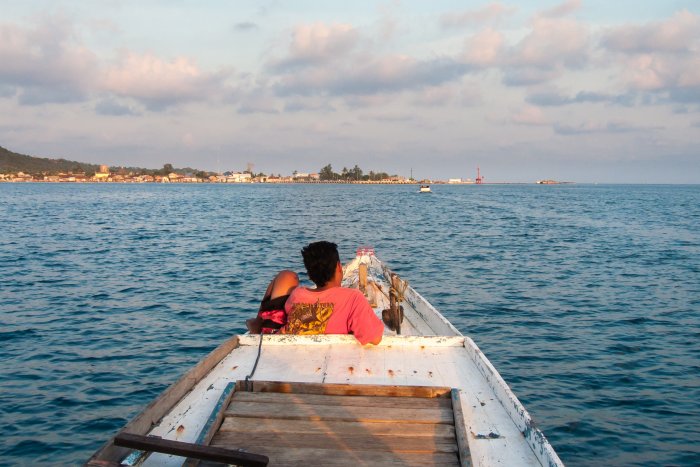 Bateau sur l'eau