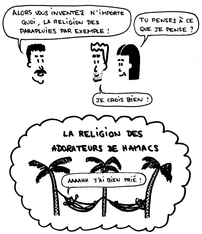 La religion des adorateurs de hamacs