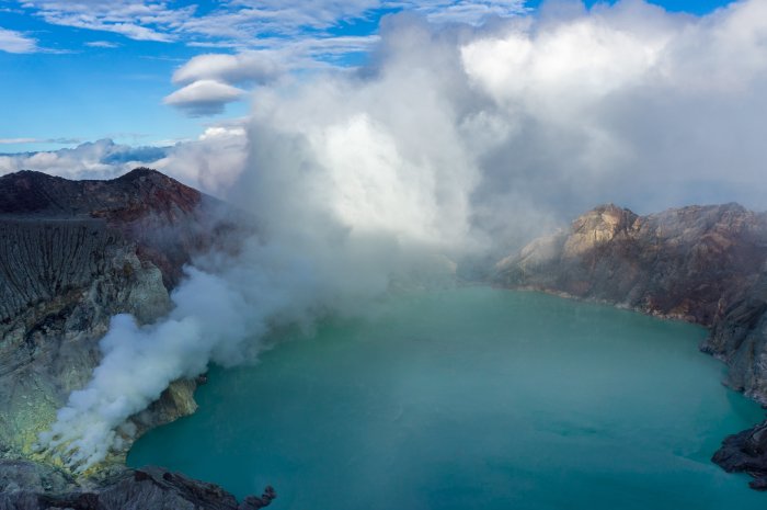 Volcan Kawah Ijen, Java, Indonésie