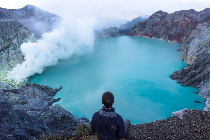 Volcan Kawah Ijen, Java, Indonésie