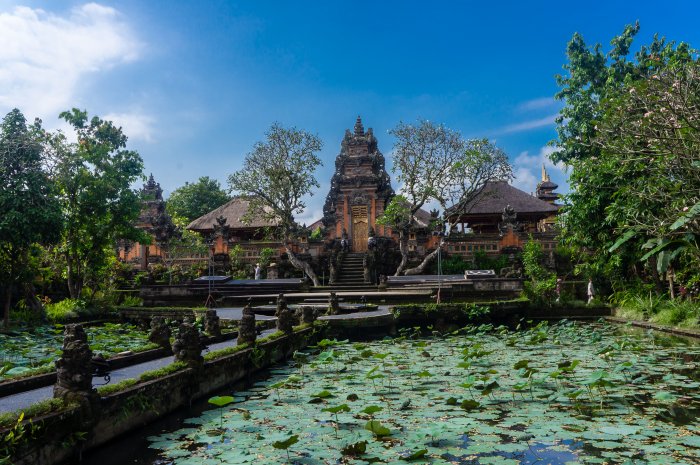 Saraswati temple, Ubud, Bali