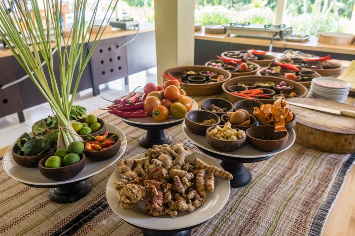 Cours de cuisine indonésienne, Bali