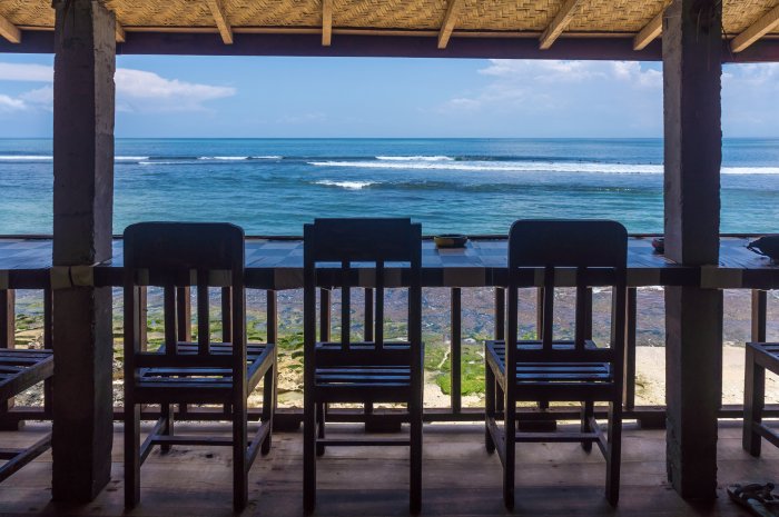 Restaurant sur la plage