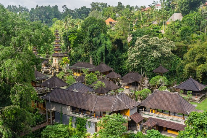 Temple dans la nature, Ubud, Bali