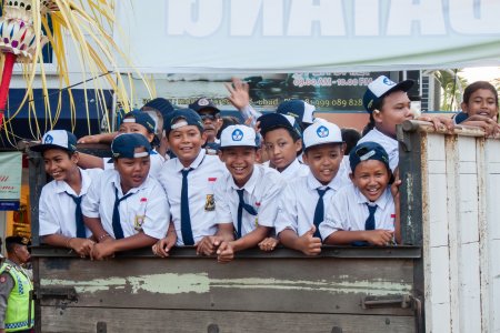 Enfants à Bali