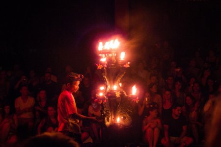 Spectacle de danse Kecak, Ubud, Bali