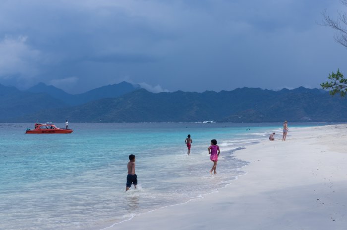 Plage de Gili Meno