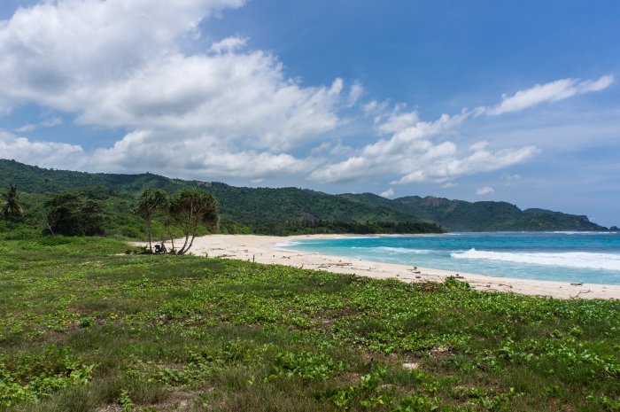 Plage de Mekaki, Lombok, Indonésie