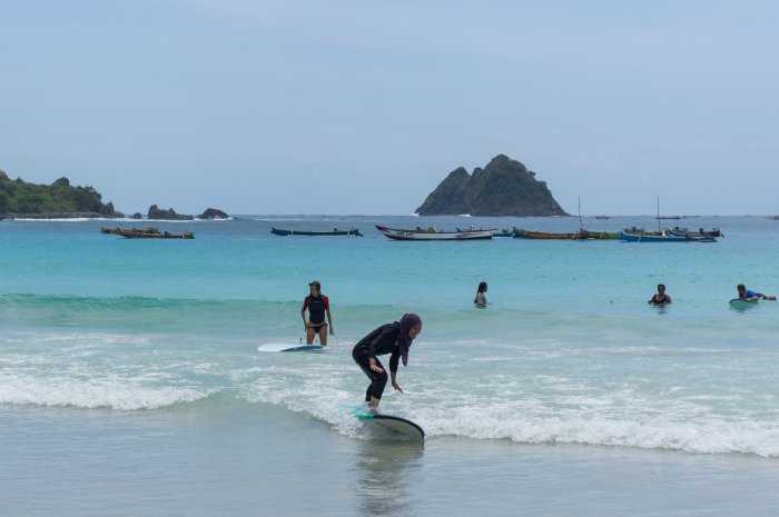 Surf à Selong Belanak, Lombok