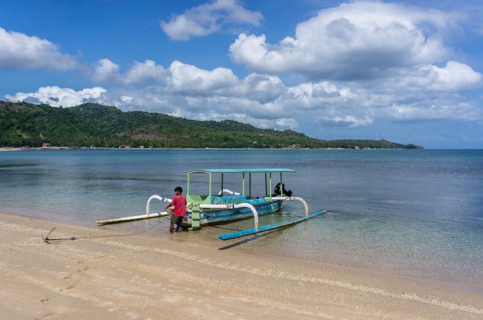 Jukung à Lombok