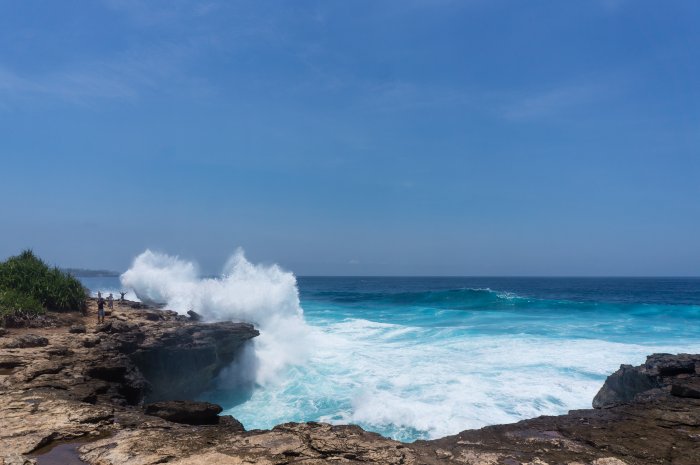 Devil's tear, Nusa Lembongan, Bali