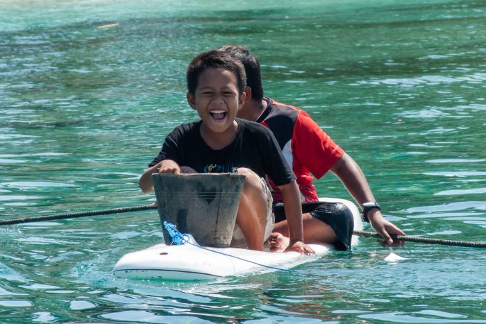 Enfants à Gili AIr