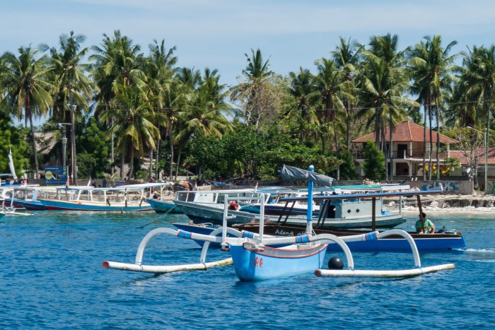 Plage de Gili Air et Junkung