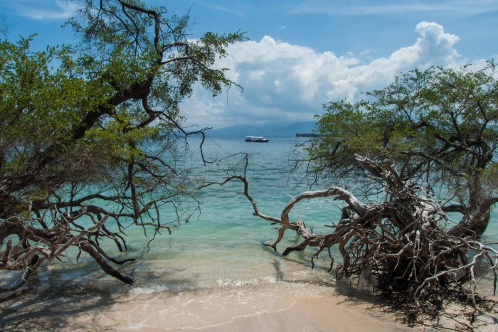 Plage de Gili Meno