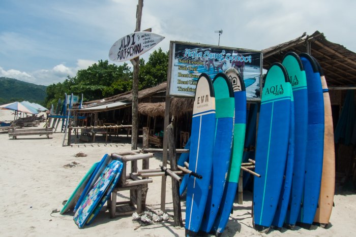 Surf à Selong Belanak, Lombok