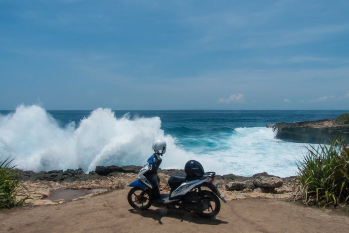 Devil's tear, Nusa Lembongan, Bali