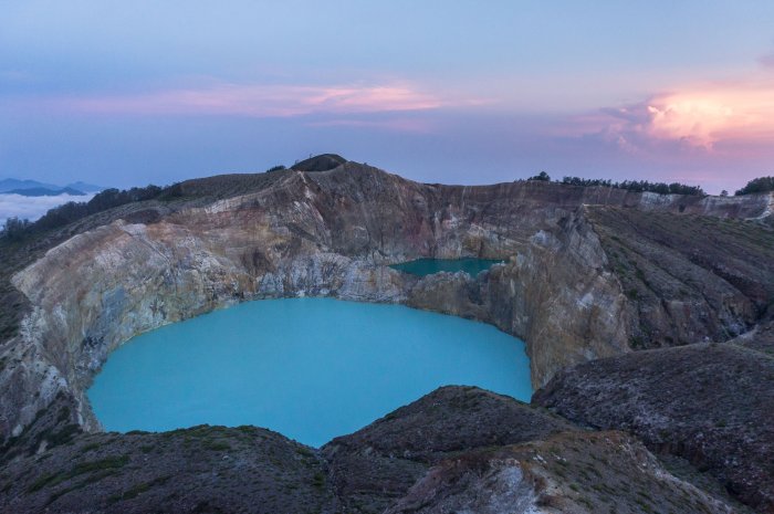 Volcan Kelimutu, Florès, Indonésie