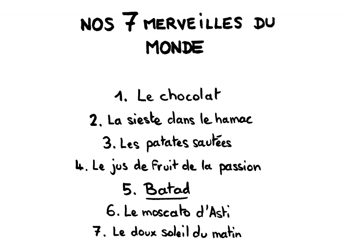 Les sept merveilles du monde de mi-fugue mi-raison