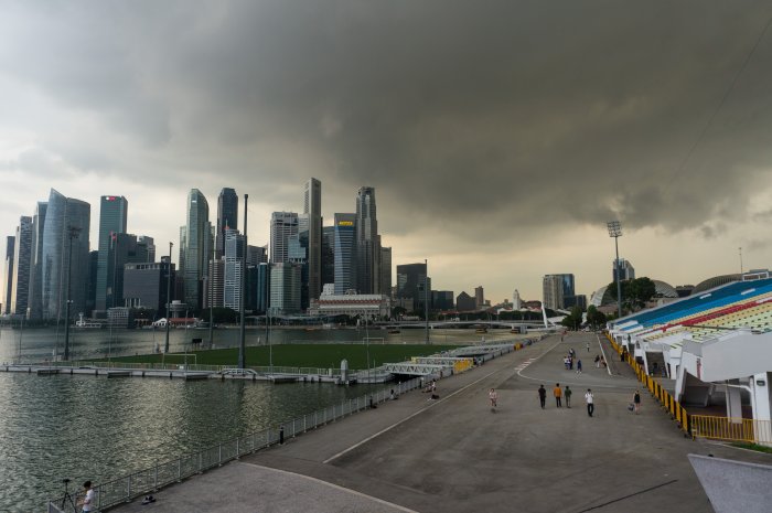 Marina bay, Singapour