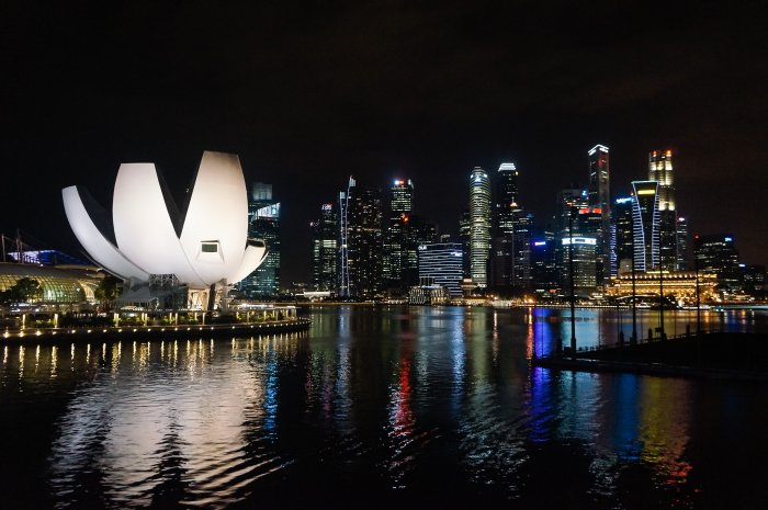 Marina bay, Singapour