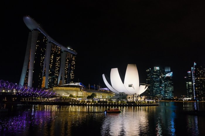 Marina bay, Singapour