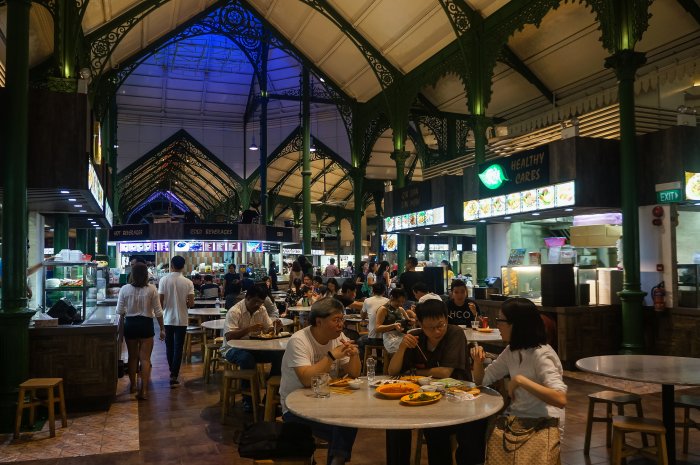 Stands de rue, Singapour