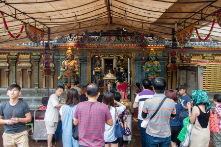 Temple hindou, Singapour