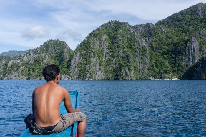 Tour en bateau à Coron