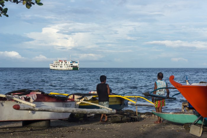 Bord de mer à Negros, Philippines