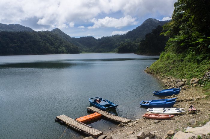 Twin lakes, Negros, Philippines