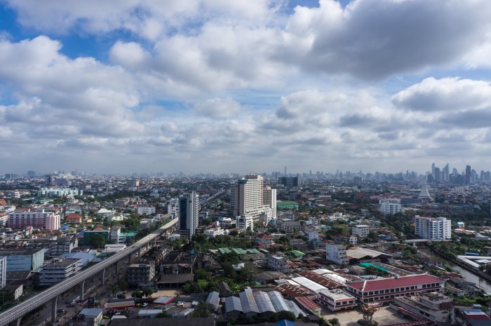 Vue sur Bangkok, Thaïlande